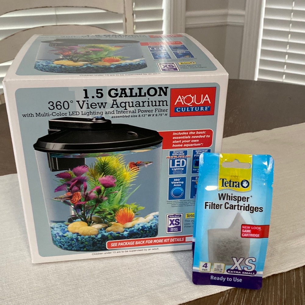 1.5 Gallon Aquarium